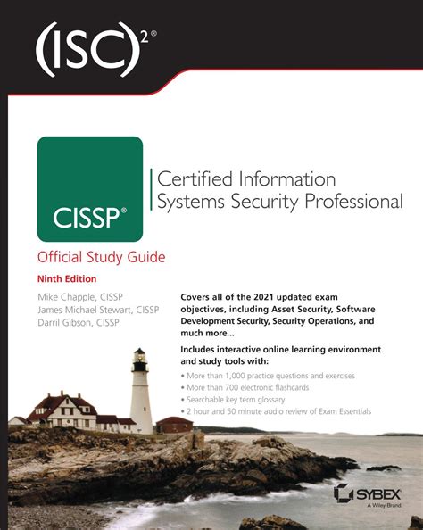 CISSP Study Guide - fully updated for the 2021 CISSP Body of Knowledge (ISC)2 Certified Information Systems Security Professional (CISSP) Official Study Guide, 9th Edition has been completely updated based on the latest 2021 CISSP Exam Outline. . Cissp official study guide 9th edition pdf